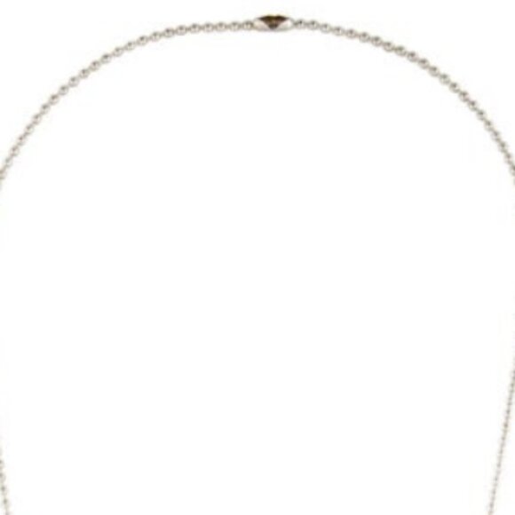 LAGOS STERLING SILVER 925 CAVIAR BEADED HEART PENDANT NECKLACE - Picture 7 of 8